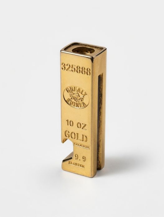 Открывалка для бутылок "Золотой слиток" 10 OZ GOLD 9.9