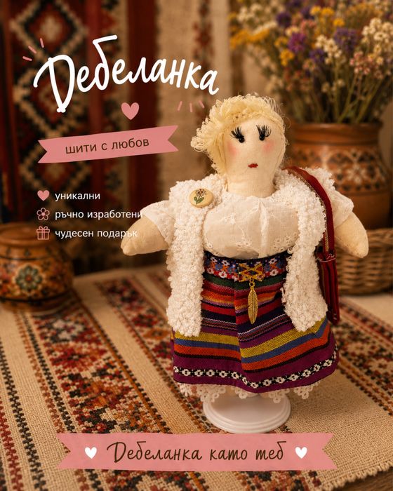 Ръчно изработени кукли за подарък