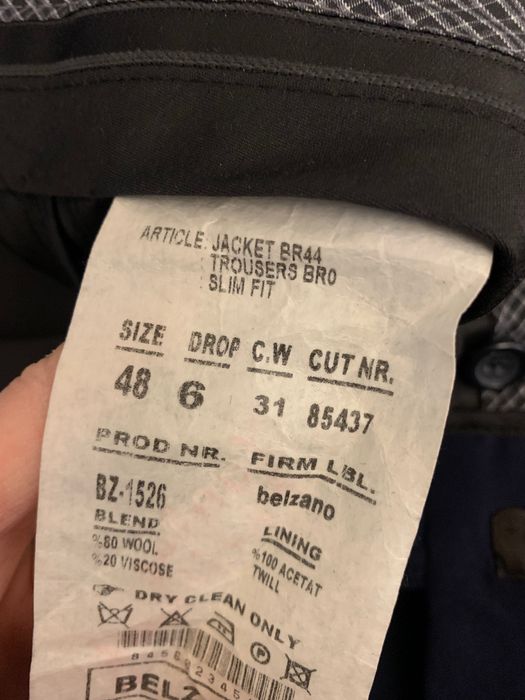 Костюм Belzano 48 размер