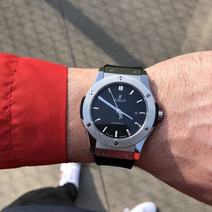 Ceas bărbătesc Hb classic fusion 42,mm black