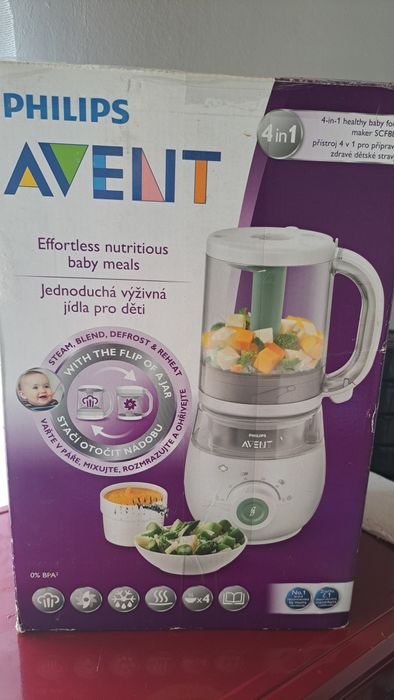 Aparat de gatit cu aburi philips avent 4 in 1