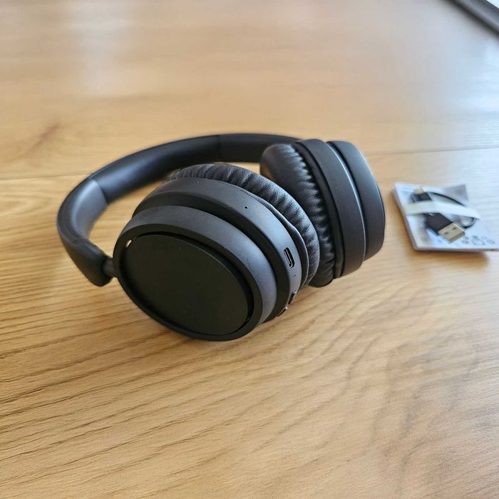 Безжични слушалки Philips - TAH5209BK/00, Bluetooth, черни