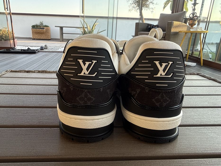 Sneackers Louis Vuitton LV Trainers White/Black/White mar 40