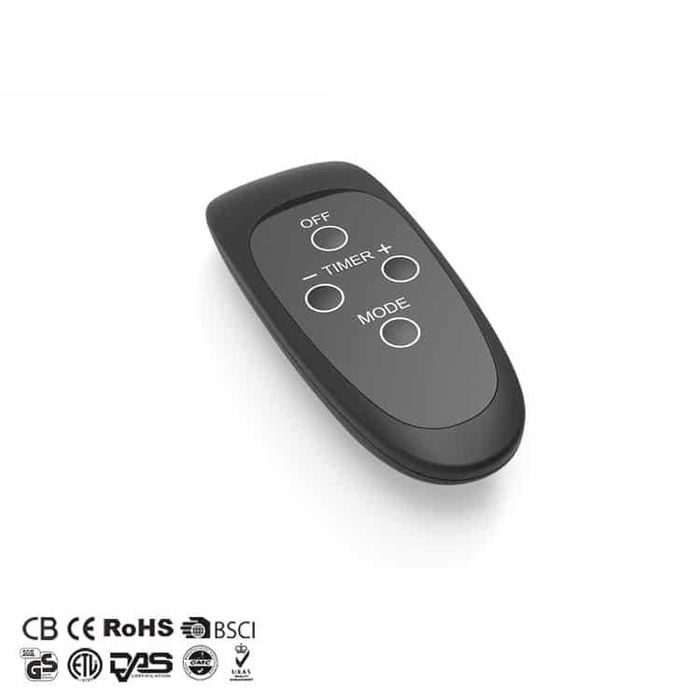 Incalzitor terasa, Infrarosu, Fibra de carbon, Telecomanda, 2400W