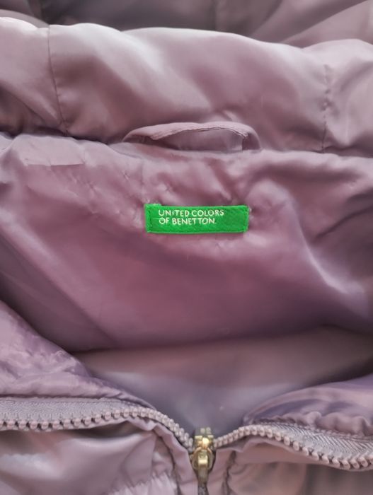 Зимно яке бенетон за 11-12г госпожица
