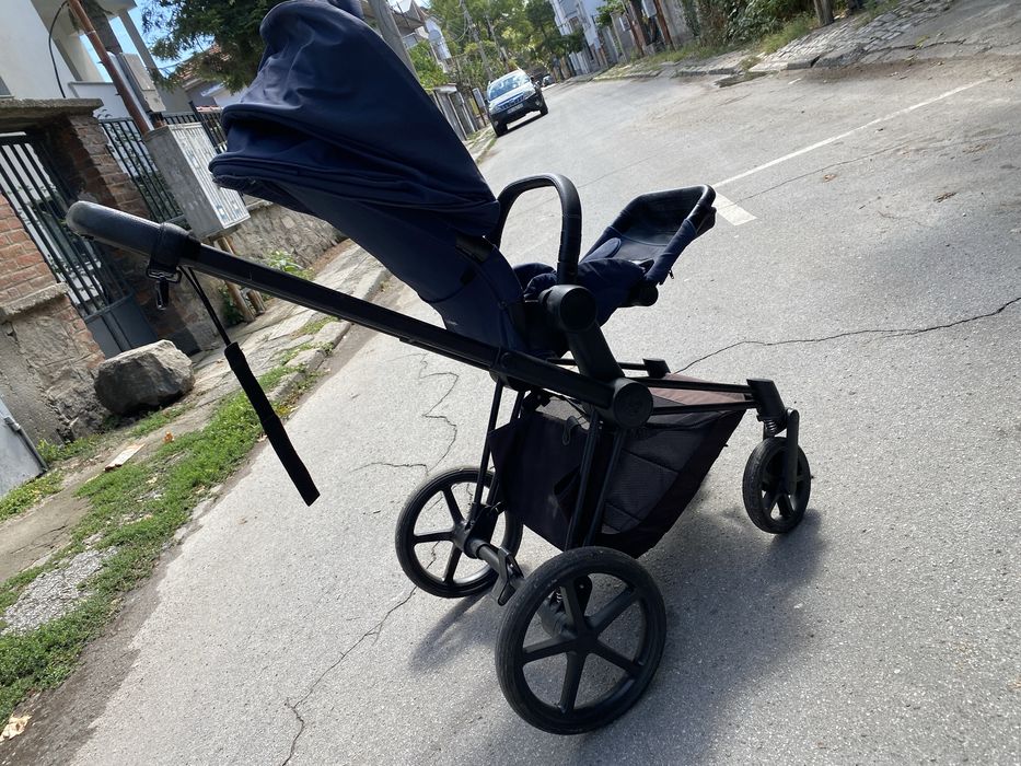 Пълен К-т 3 в 1 Детска бебешка количка Cyber Priam 3 + чанта