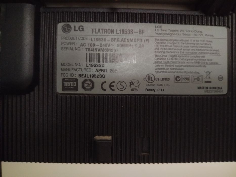 Монитор LG Flatron