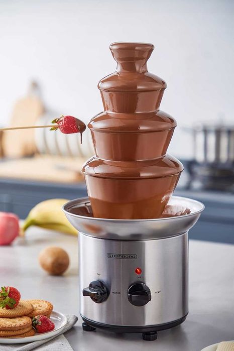 Шоколадов Фонтан Фондю  Steinborg, 170W, 4 Нива, 1250гр.
