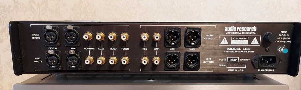 Усилитель Parasound A51 + пред Audio Research LS9