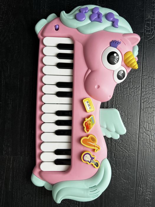 Jucarie muzicala-pian unicorn