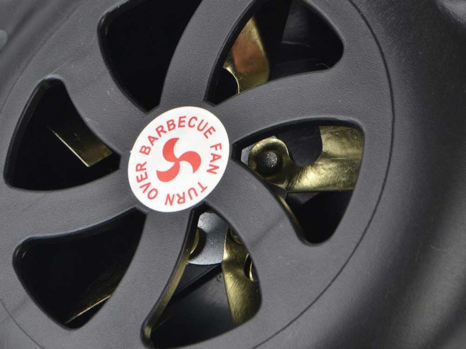 Мощна ръчна духалка за разпалване на барбекю / огнища с удобна дръжка