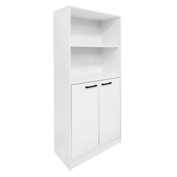 Стеллаж напольный Торнадо КУЛ- 116/1, 70x35x150 см, белый