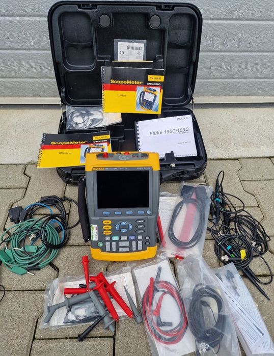Osciloscop digital Fluke 199C ScopeMeter Color  200Mhz K nou