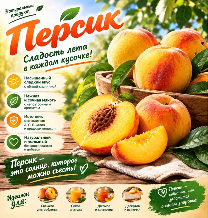 Продается крупномеры саженцы персика
