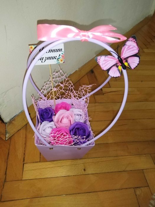 Сапунени цветя !