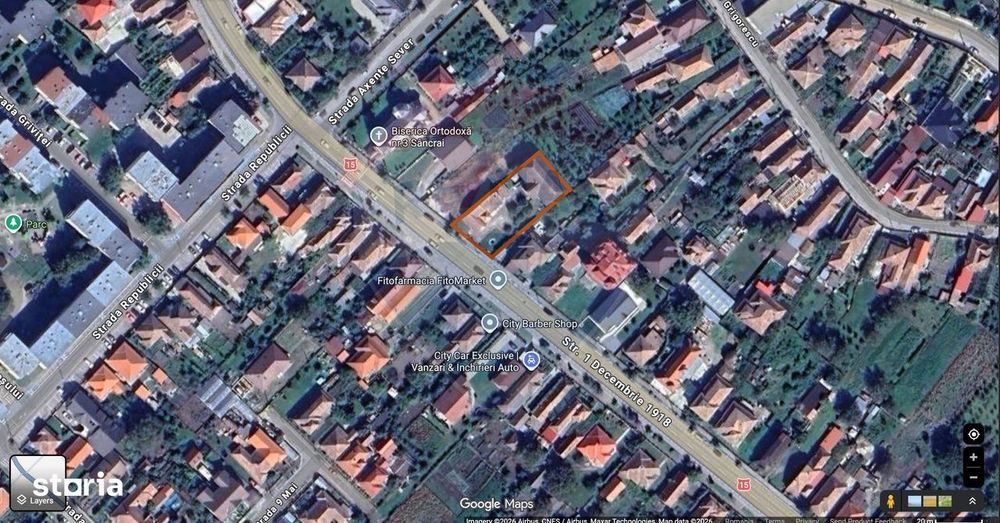Proprietate rară – 1000 mp teren + 2 cladiri versatile