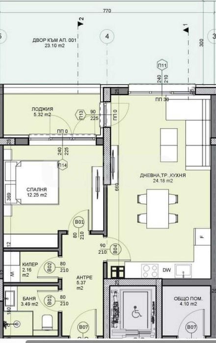 Продава се Двустаен апартамент в Варна, Аспарухово - 94 кв.м за 639 €/кв.м - Снимка #3