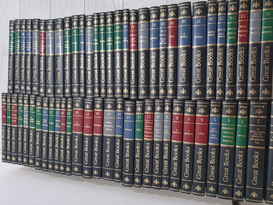 Set The Great Books of The Western World, Complet, 60 vol, IMPECABIL,NOU, Ed a 5-a