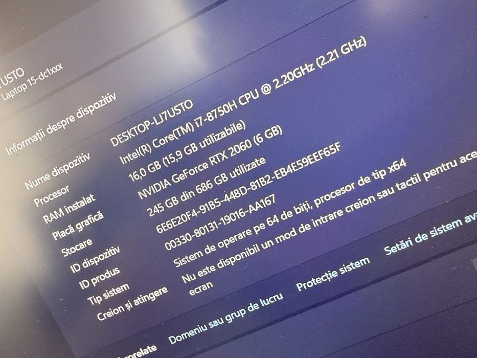 Laptop gaming HP OMEN
