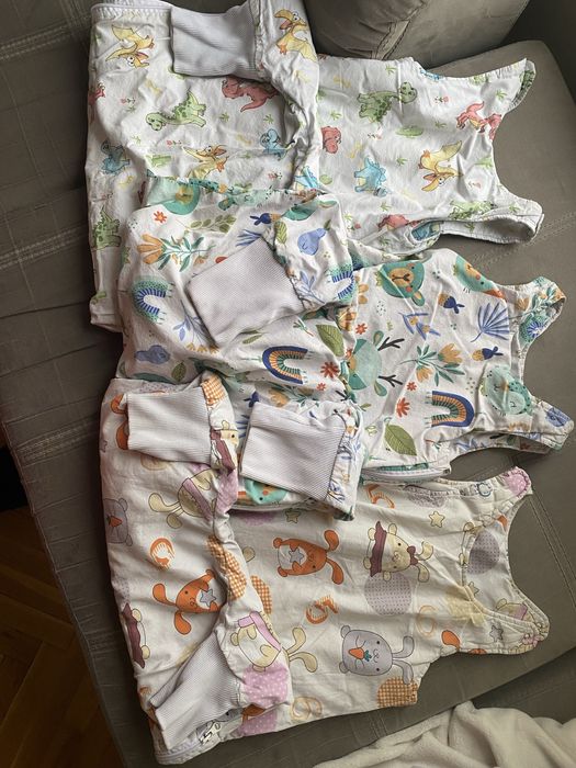 3броя Детски спални чували с крачета