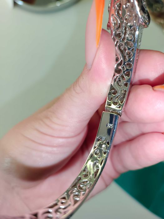 Браслет Пантера серебро