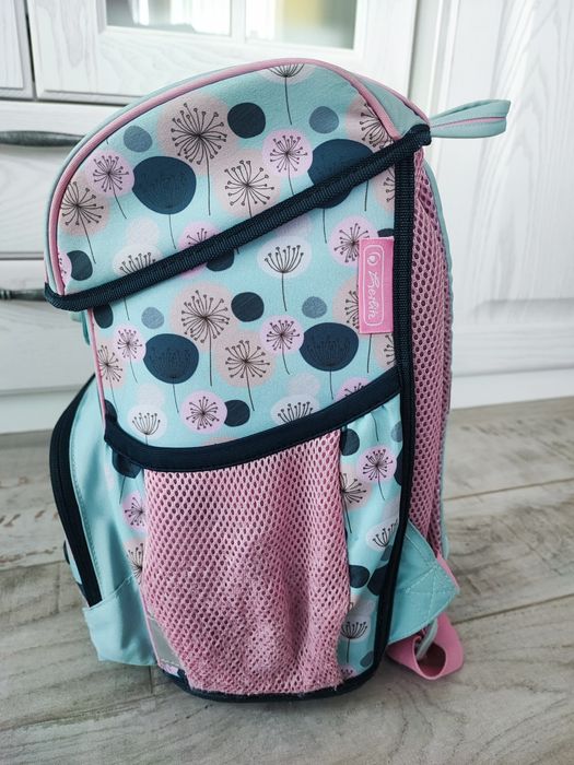 Ученическа раница Herlitz Loop Plus Hummingbird, Светло синя