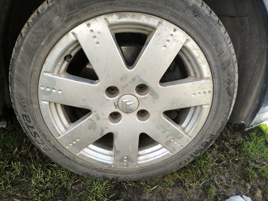 Продавам Джанти с гуми 4*108*16 ситроен