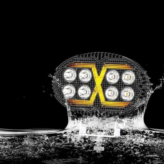 Оригинален LED Диоден Боен фар за трактори ATV мотокари камиони Елипса