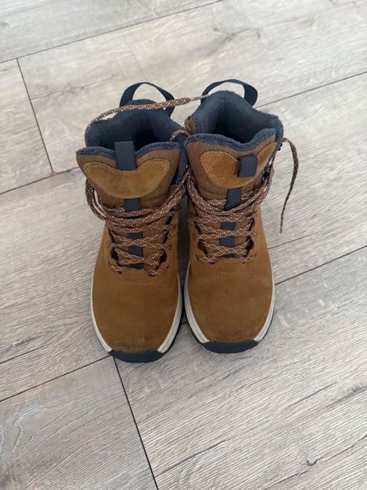 Ghete Piele Bovine Impermeabile Călduroase DECHATLON QUECHUA 35