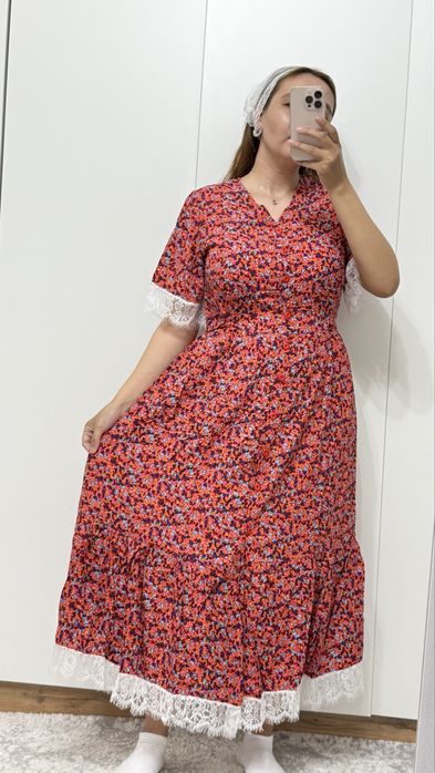 Красивое платье халат