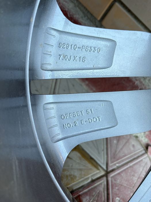 Диска хюндай R18 5/114.3