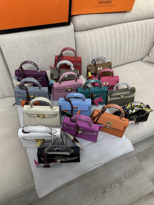 Geanta Hermes Kelly 19cm Piele naturala 100%