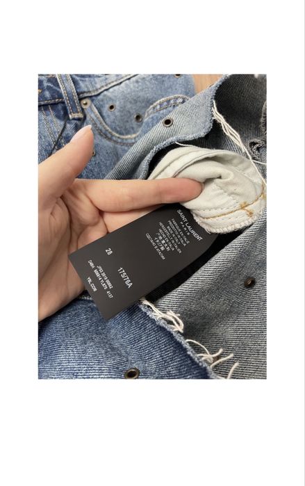 Оригинални Saint Laurent дънки нови