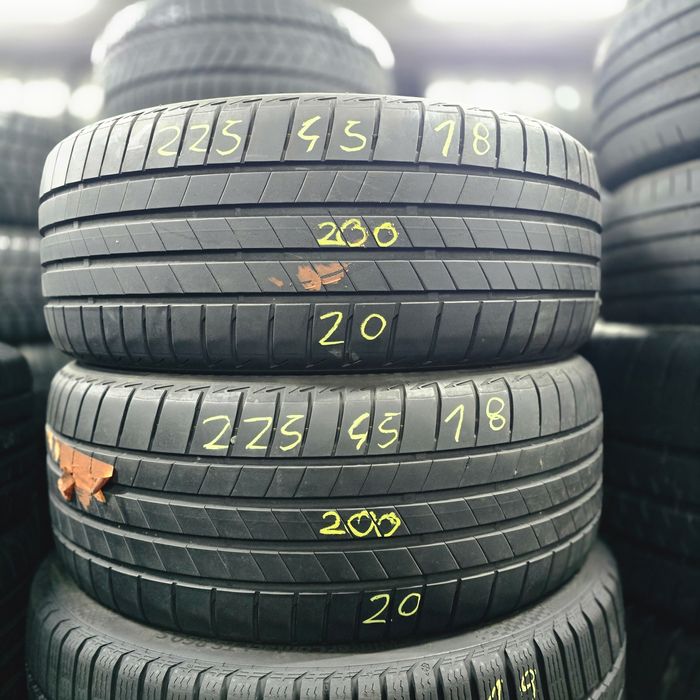 2x 225/45/18 VARA BRIDGESTONE 2020 Stare excelentă