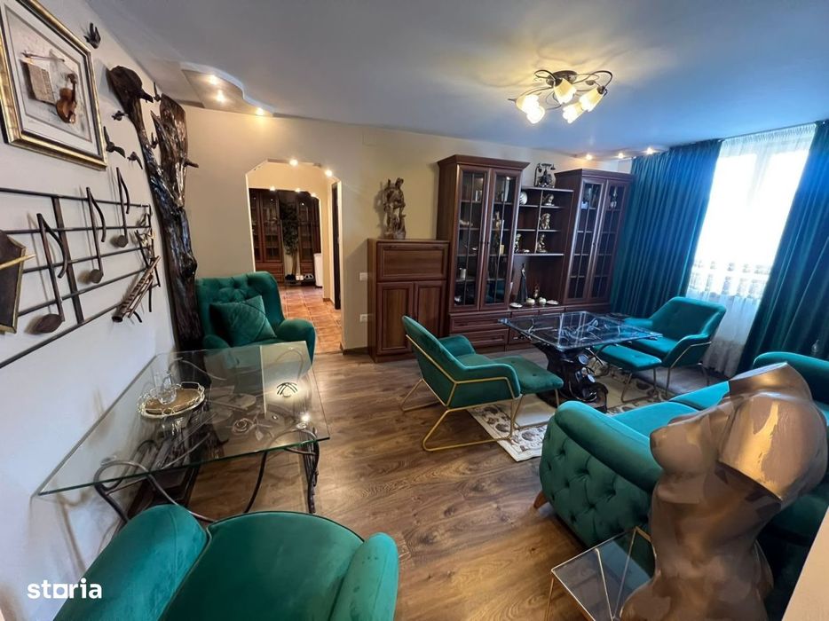 Apartament renovat complet, 69 mp, etaj 8 – Zona Semiluna, Darmanest