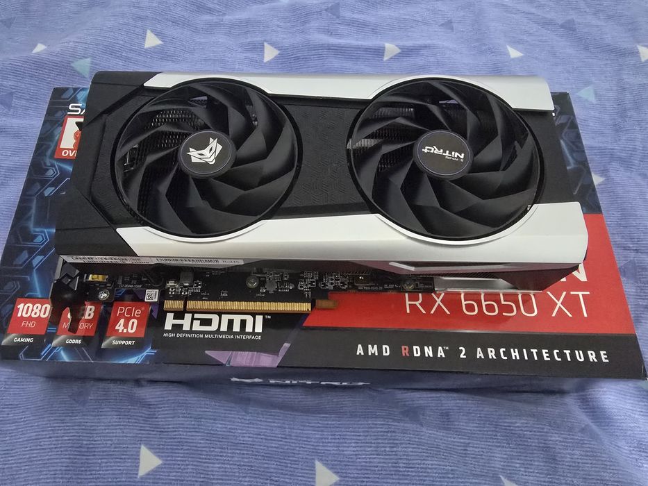 Placa Video RX 6650 XT Sapphire Nitro+ 8GB