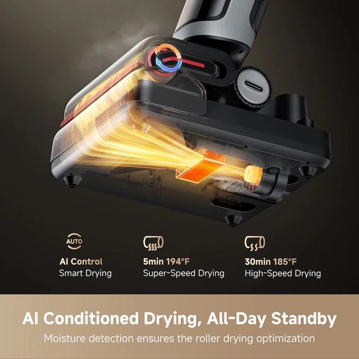 Прахосмукачка Dreame H15 Pro, вертикална