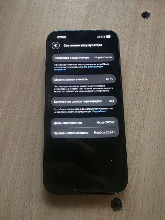 Iphone 15 128gb 87% акб