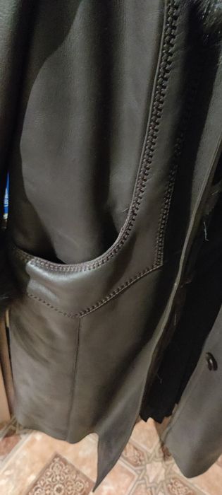 Продам натуральную кожаную дубленку