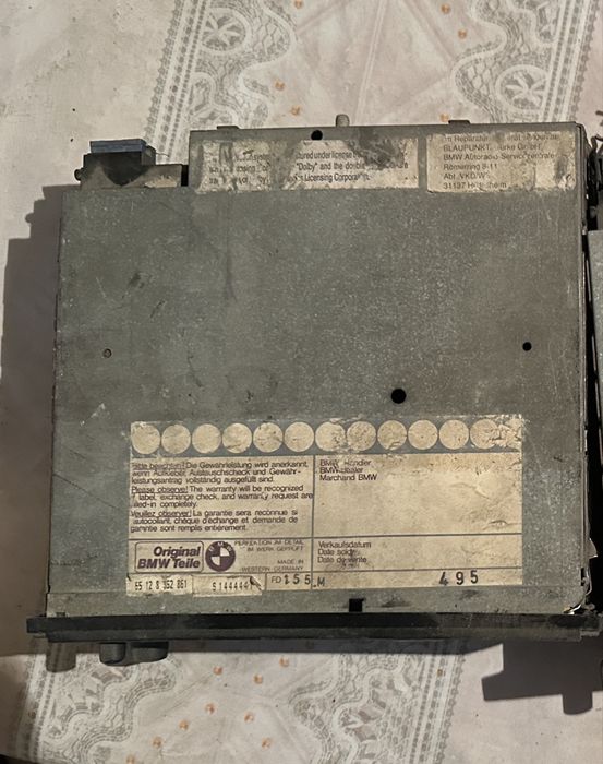 Оригинальный магнитола от бмв