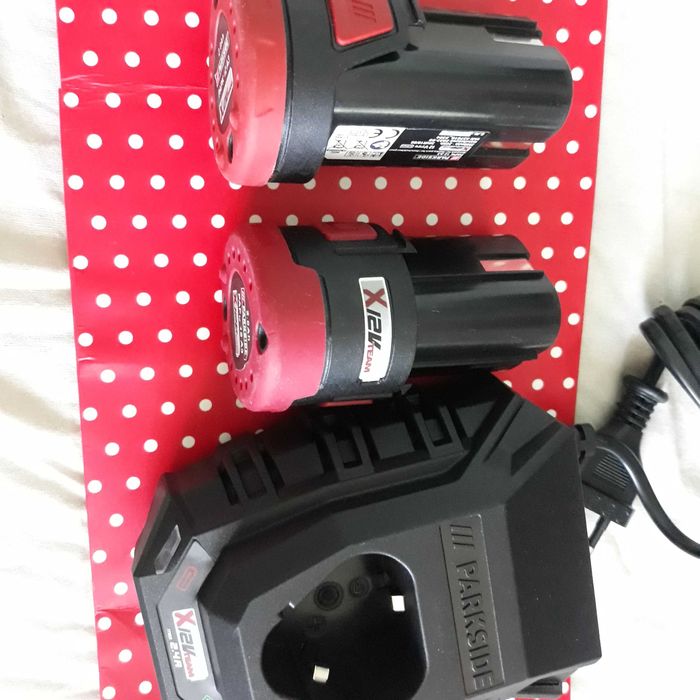 acumulator/incarcator/acumulatori 12v parkside toate 150 lei