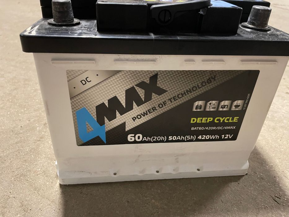 Полутягов акумулатор 4max