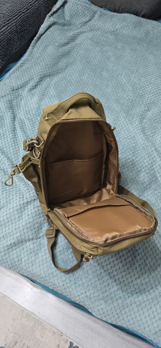 DRAGOWA TACTICAL Rucsac cu o singură curea Charlie 20 L, kaki