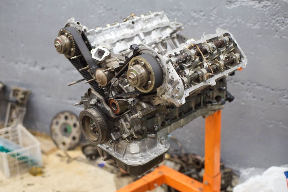 Двигатель 3 uz на разбор