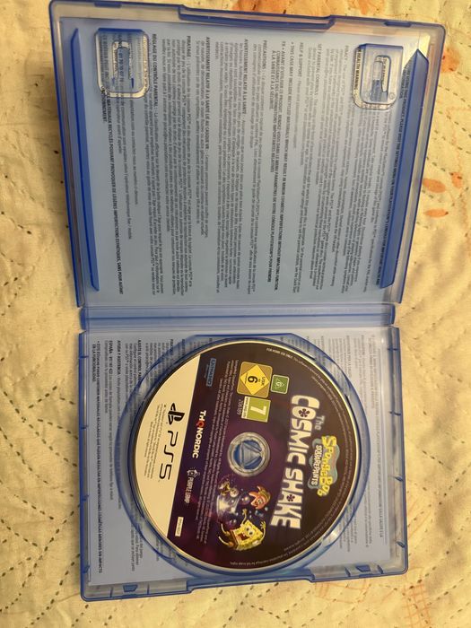 Игра Spongebob Squarepants Cosmic Shake ps5