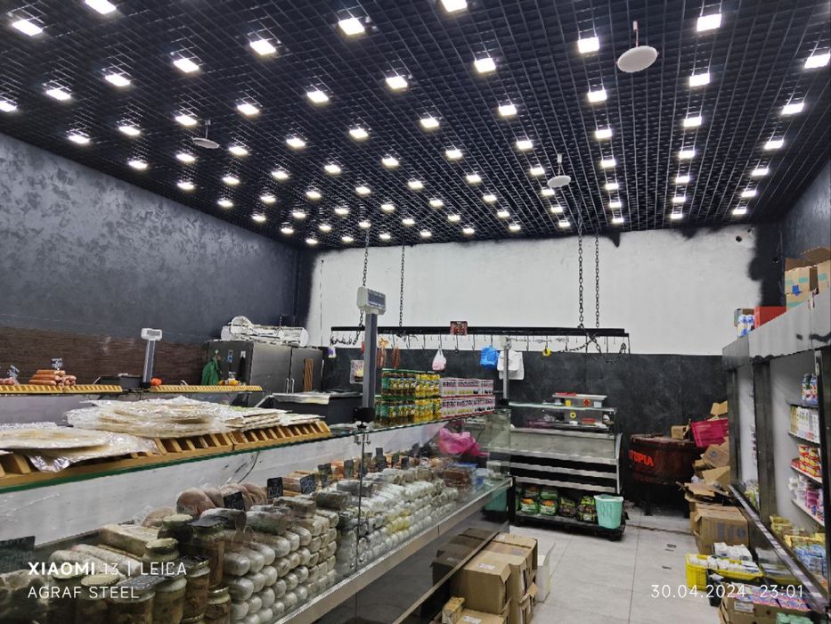 Profil potolok armstrong led lampa grilyato profnastil dekor PC-46