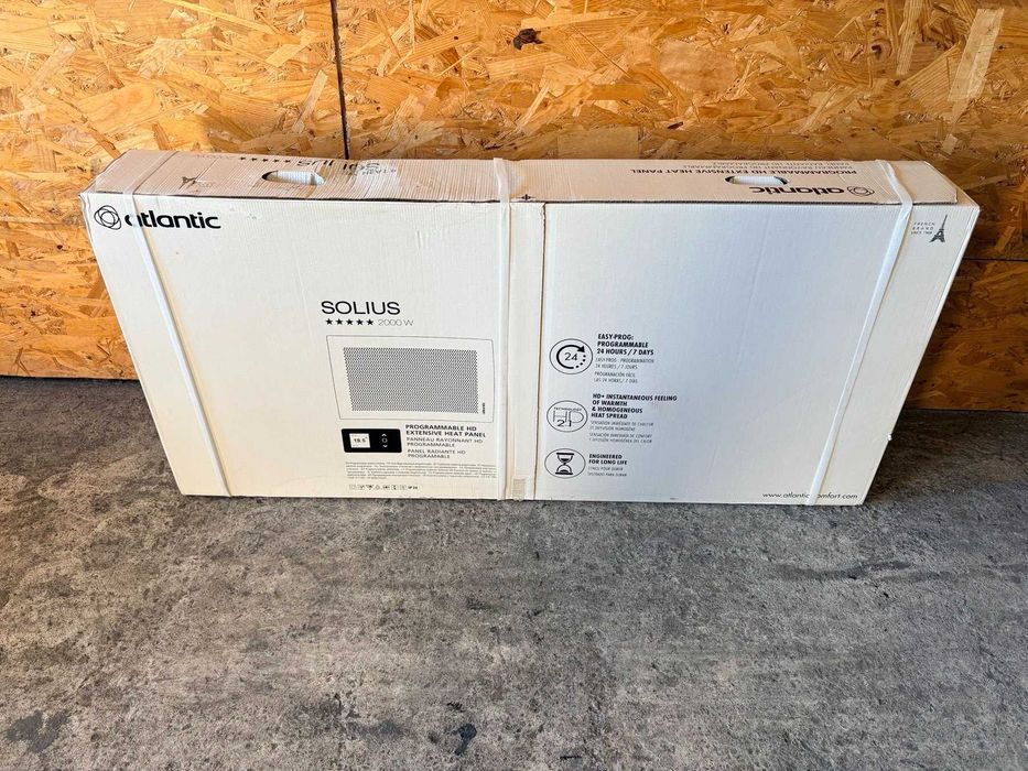 Лъчист конвектор Atlantic Solius Digital Wi-Fi 2000W[чисто нов/84мес. гаранция]
