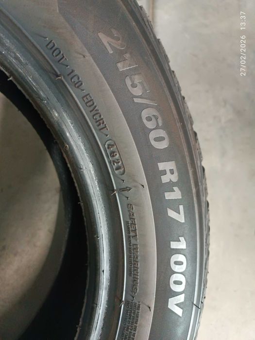 2бр.всесезонни гуми 215/60/17 Kumho