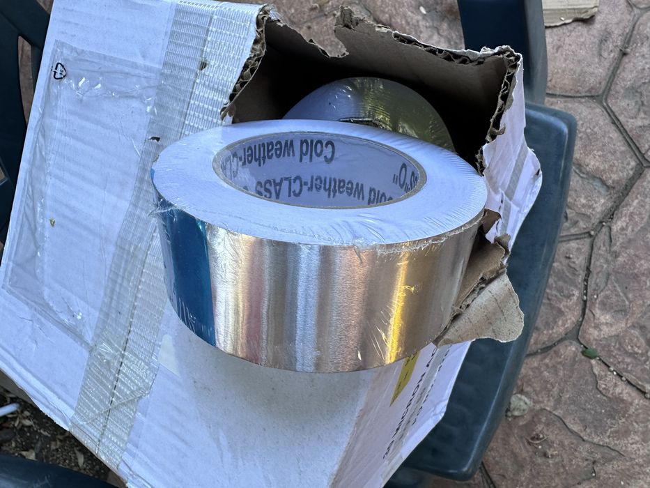 Banda adeziva aluminiu 30 microni