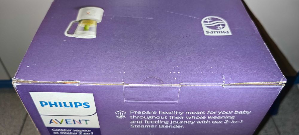 PHILIPS AVENT Advanced Пасатор с функция за готвене на пара 2 в 1